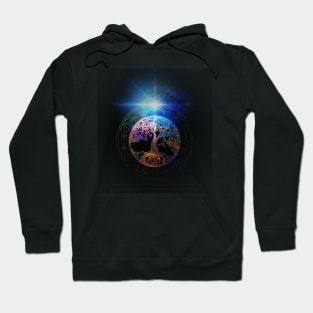 Multi-color Tree of Life Mandala Hoodie